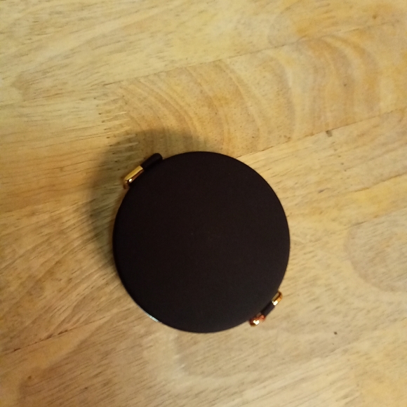 Vintage Gold Plated Compact Mirror - Picture 3 of 7